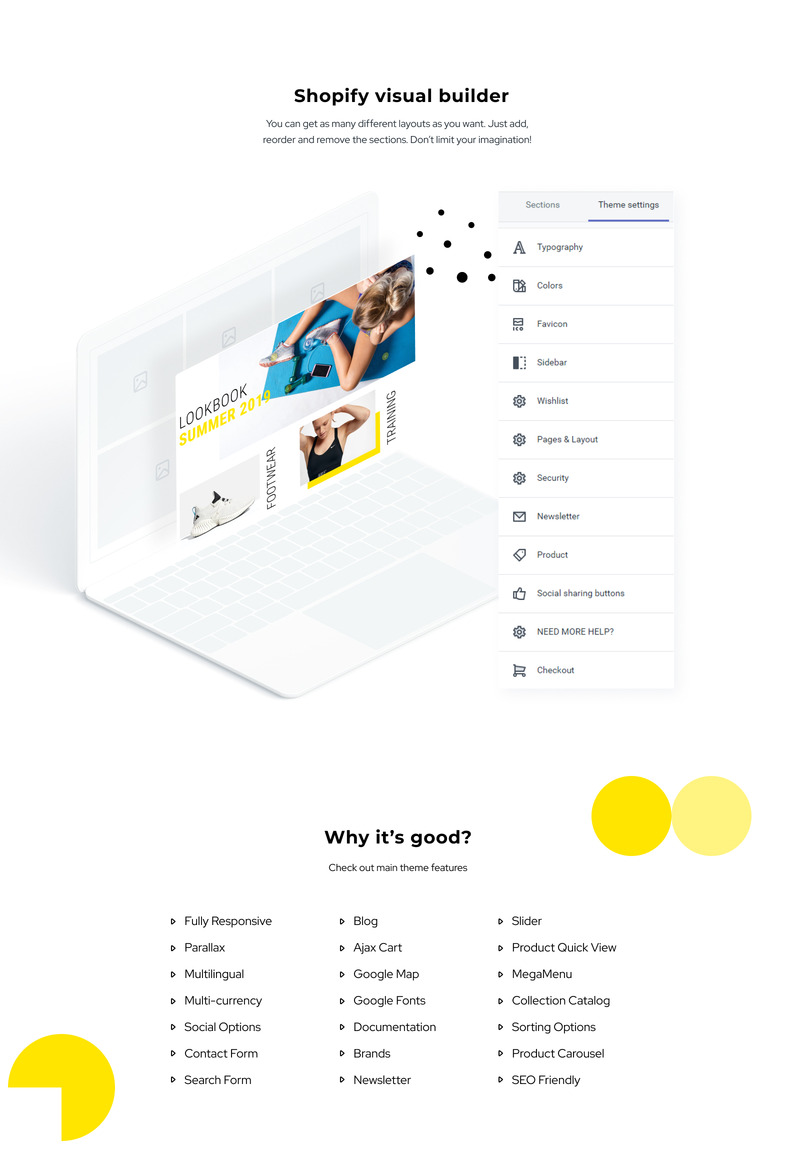 Fitrue - Sports Store Multipage Clean №81890 - Изображения фич 2