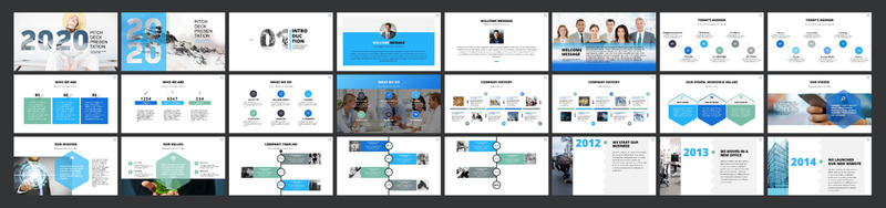 2021 Pitch Deck PowerPoint template - Features Image 1
