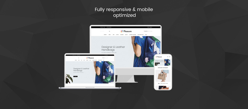 Pleasure - Multipurpose BigCommerce Theme powered by Stencil - Features Image 1