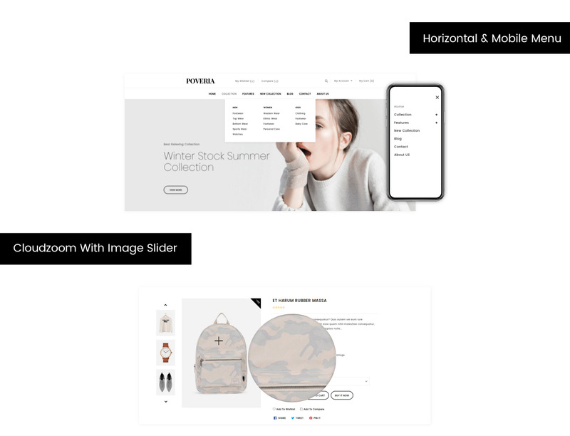 Poveria - Tema Shopify da Loja de Moda - Apresenta Imagens 2