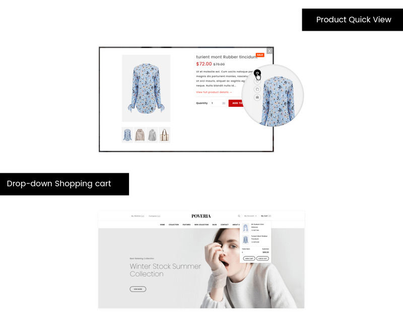 Poveria - Tema Shopify da Loja de Moda - Apresenta Imagens 4
