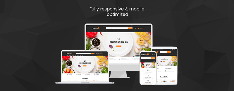 Responsywny szablon OpenCart Eatyum - Restaurant Shop #82539 - Obrazek wyróżniający {numer}