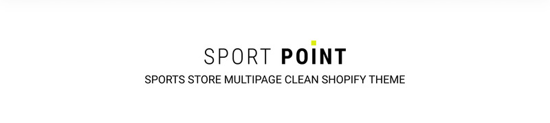 Sport Point - Sport Store Multipage Clean Shopify-tema - Features Image 2