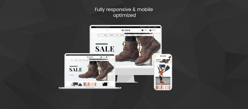 Blazer - Multipurpose BigCommerce Theme drivs av Stencil - Features Image 1