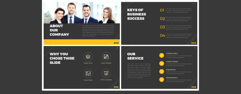 Black Hill Presentation PowerPoint template - Features Image 3