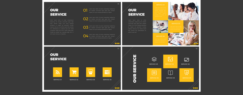 Black Hill Presentation PowerPoint template - Features Image 4