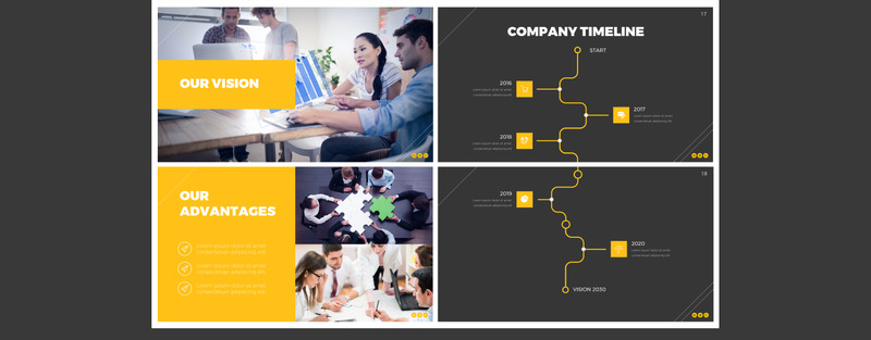 Black Hill Presentation PowerPoint template - Features Image 6