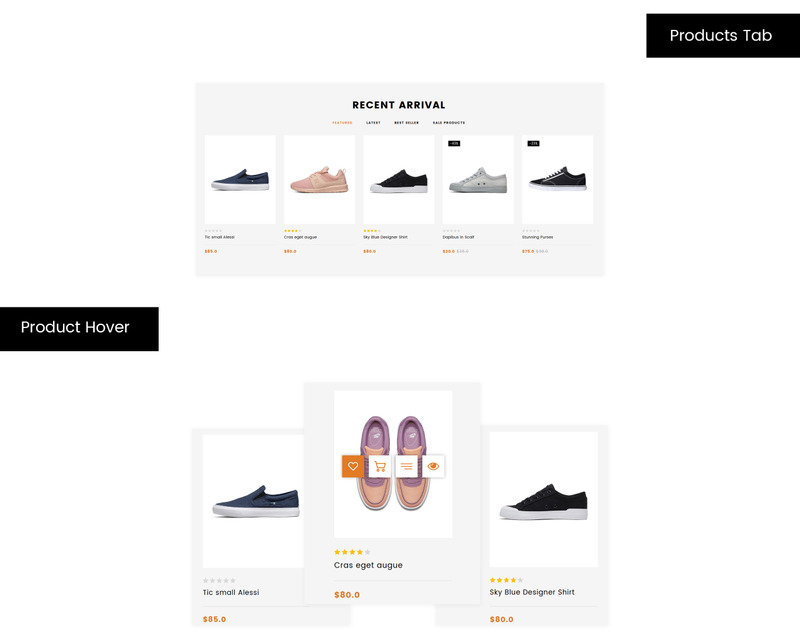 Footzy - obchod s obuví WooCommerce Theme - Obrázek funkce 3