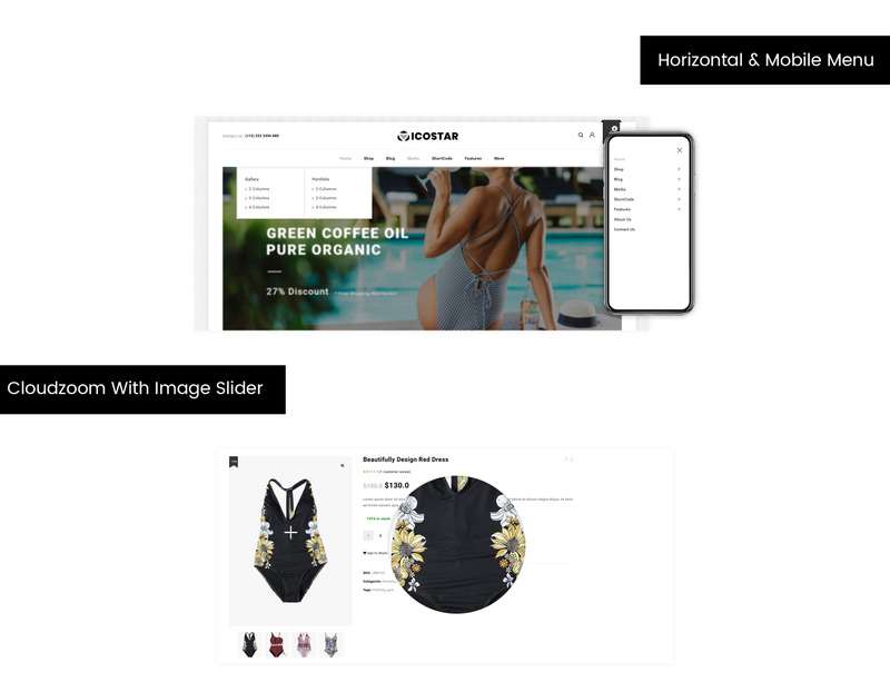Icostar - Lingerie Store WooCommerce Theme - Features Image 2