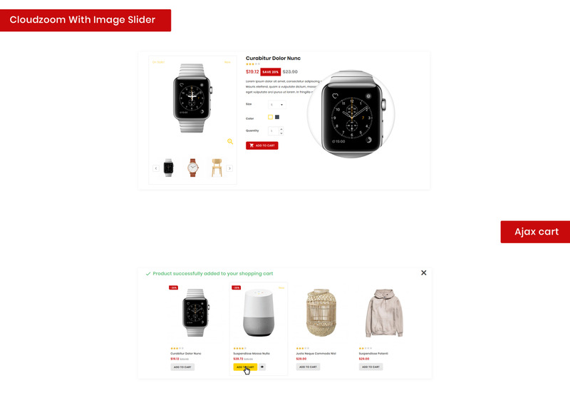 Responsive Shopaxy - Multipurpose Store PrestaShop Theme #83943 - 3 Görüntü Özellikleri