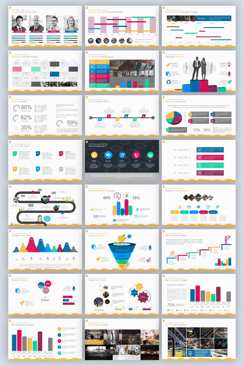 Manufacturing 2019 PowerPoint template - TemplateMonster