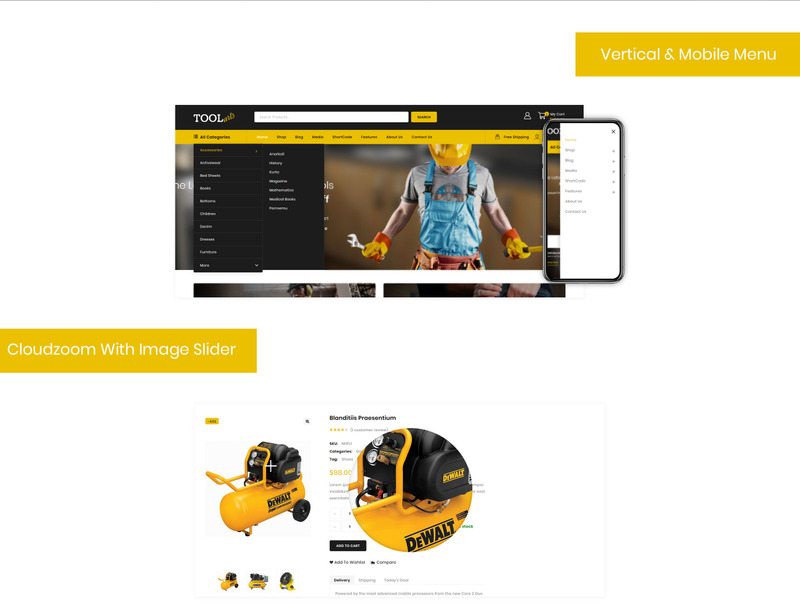 ToolArt - Power Tools Store №84012 - Изображения фич 2
