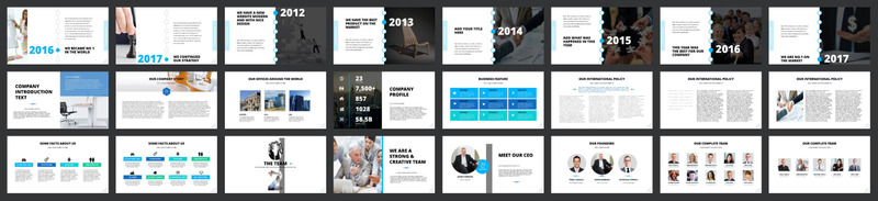 Pitch Deck 2021 PowerPoint template - Features Image 2
