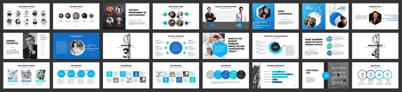 Pitch Deck 2021 PowerPoint template - Features Image 3