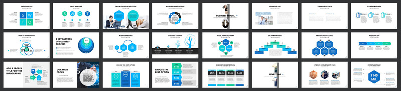 Pitch Deck 2021 PowerPoint template - Features Image 8