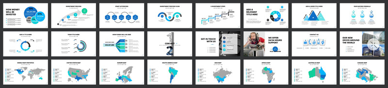 Pitch Deck 2021 PowerPoint template - Features Image 9