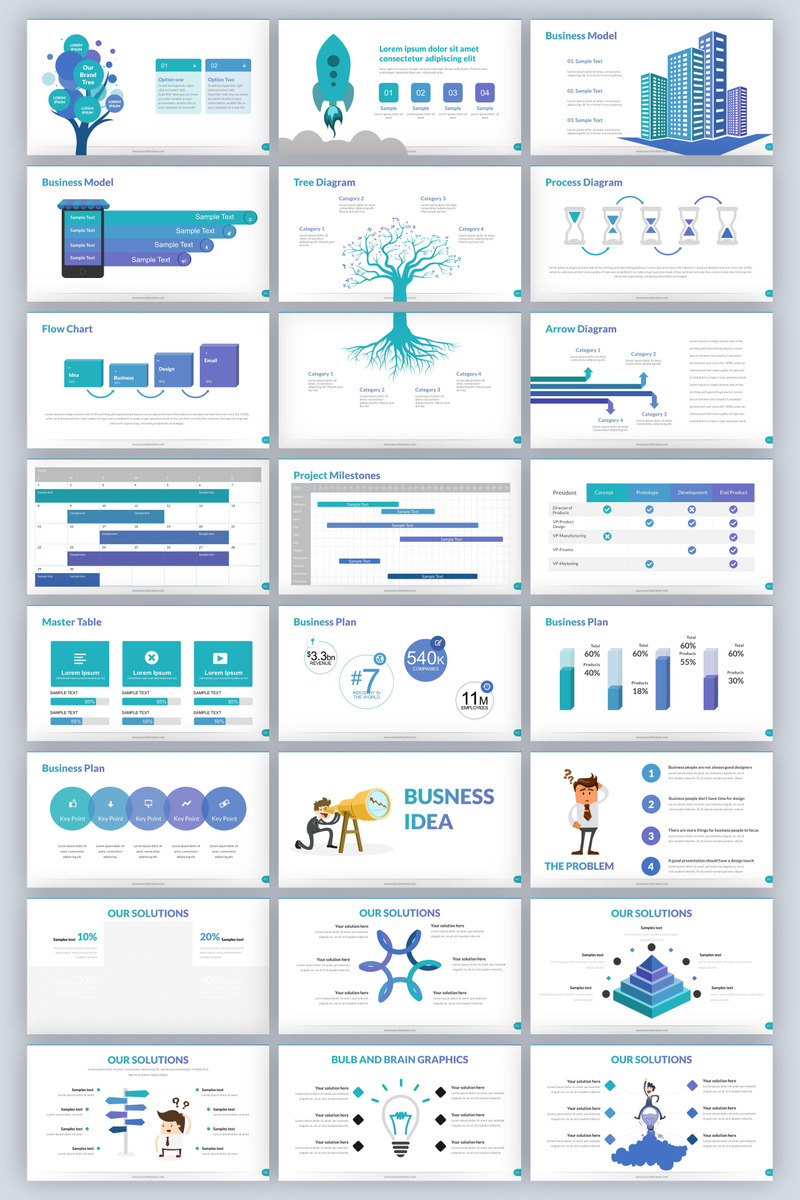 2020 Multipurpose Pitch Deck [Version 4] PowerPoint template