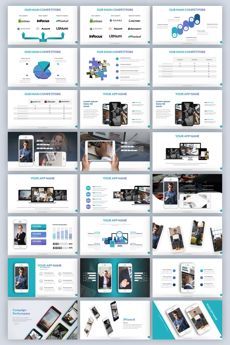 2020 Multipurpose Pitch Deck [Version 4] PowerPoint template