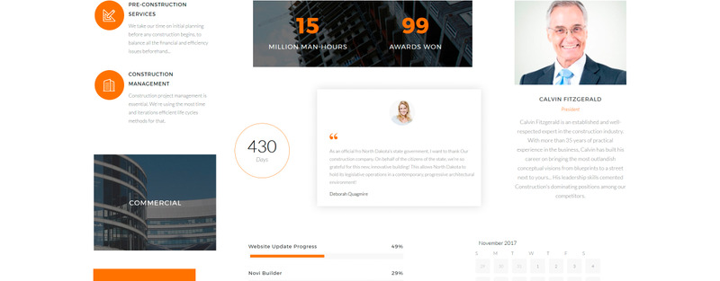 Real Estate - Construction Company Website Template - Features Image 3