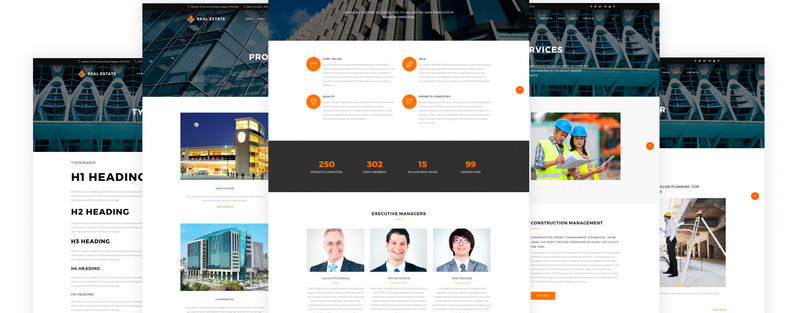Real Estate - Construction Company Website Template - Features Image 7
