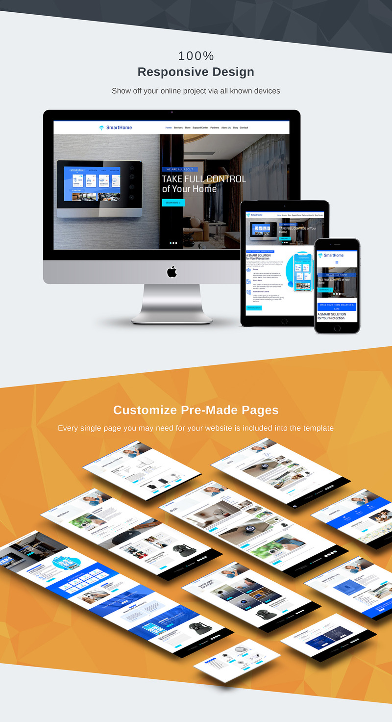 Smart Home MotoCMS Website Template - Features Image 3