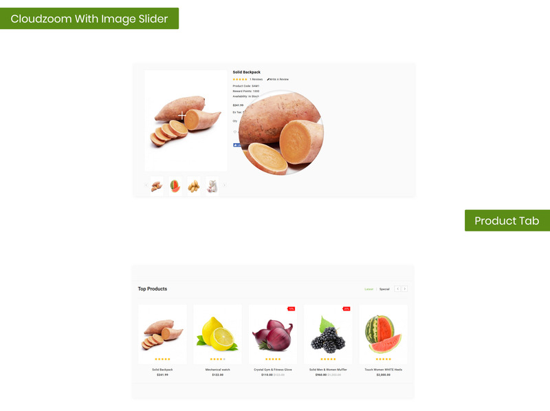 Gofresh - Grocery Store OpenCart Template - Features Image 3