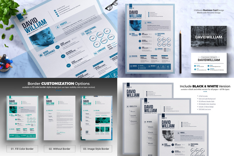 Job / CV Builder with ms word Resume Template - Features Image 2