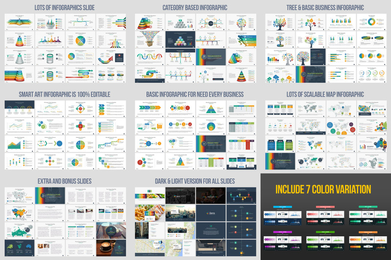 Business Infographic Presentation - Keynote template