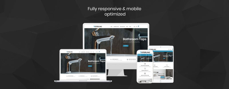 Sterling - Bathroom Accessories Store OpenCart Template - Features Image 1