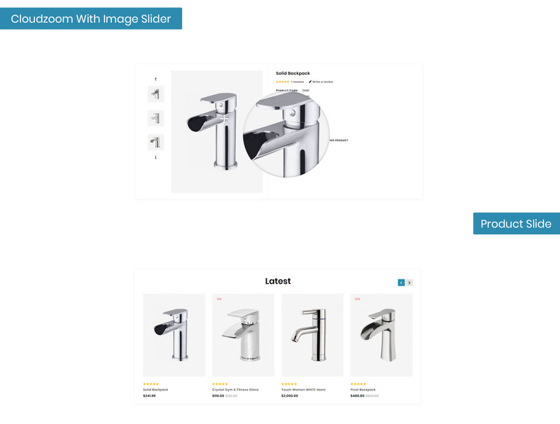 Sterling - Bathroom Accessories Store OpenCart Template - Features Image 3