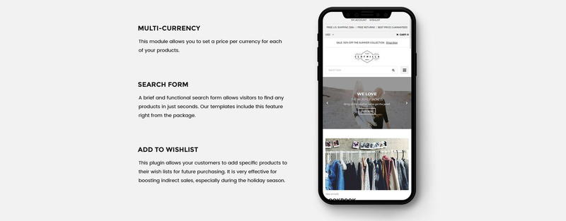 Clothilla - Clothing Store Shopify Theme - Features Image 5