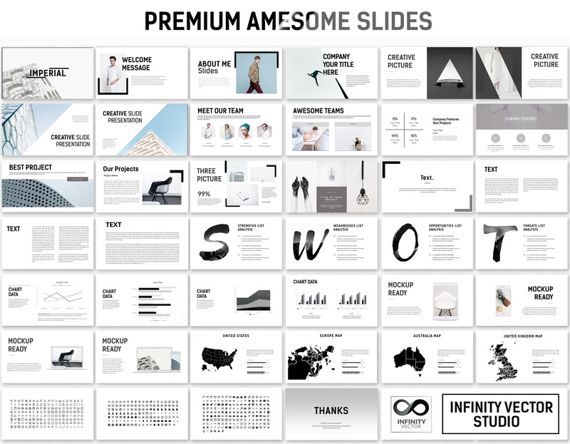 Imperial Modern - Keynote template #66187 - TemplateMonster
