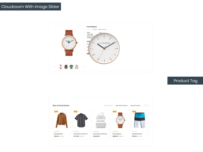Buyment - Mega Store OpenCart-sjabloon - Eigenschappen Afbeelding 3