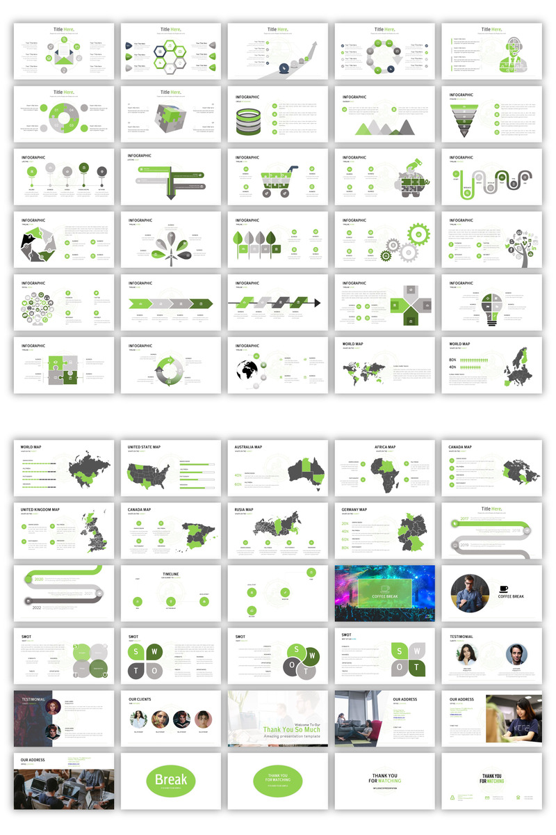 [PPTX] Modello PowerPoint multiuso Project Pitch Pro - Caratteristiche Immagine 2
