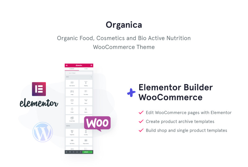 Organica - Tema WooCommerce de alimentos orgânicos, cosméticos e nutrição bioativa - Features Image 1