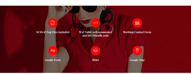 Photographer Portfolio Responsive Website Template - Features Image 4