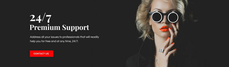 Photographer Portfolio Responsive Website Template - Features Image 6