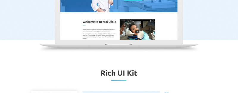 Dental Clinic Responsive Website Template TemplateMonster