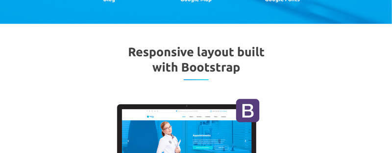 Dental Clinic Responsive Website Template - Features Image 5