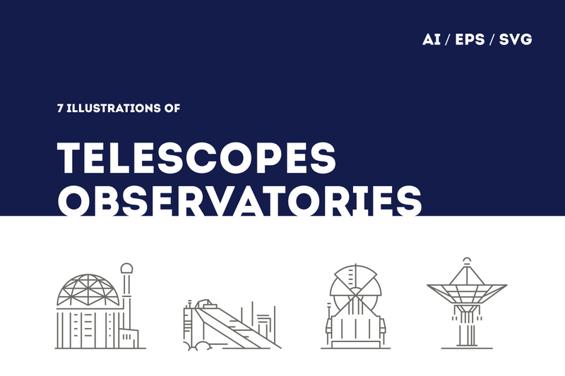 Telescopes and Observatories Logo Template - Features Image 2