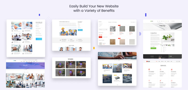 Flex - Universal Multipurpose Creative HTML Website Template - Features Image 5