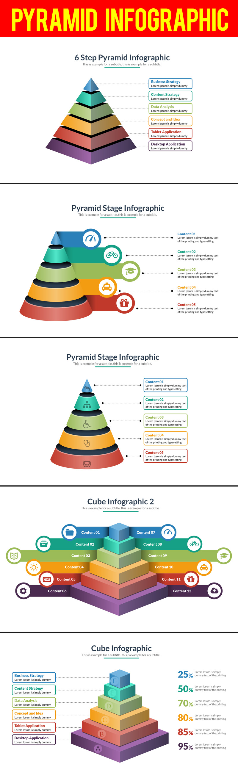 The Biggest Bundle of Vector Infographic Elements - Features Image 2