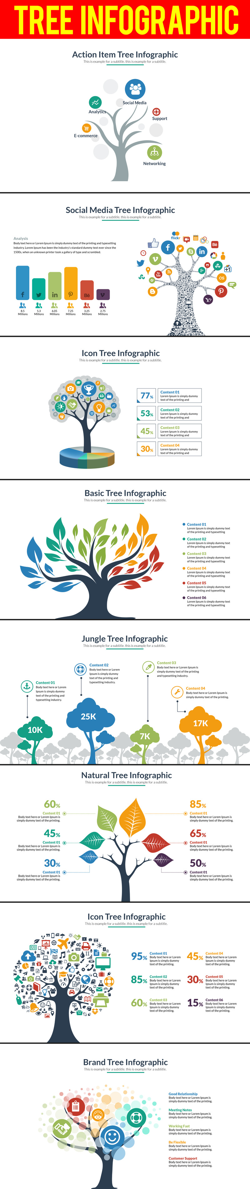 The Biggest Bundle of Vector Infographic Elements - Features Image 4