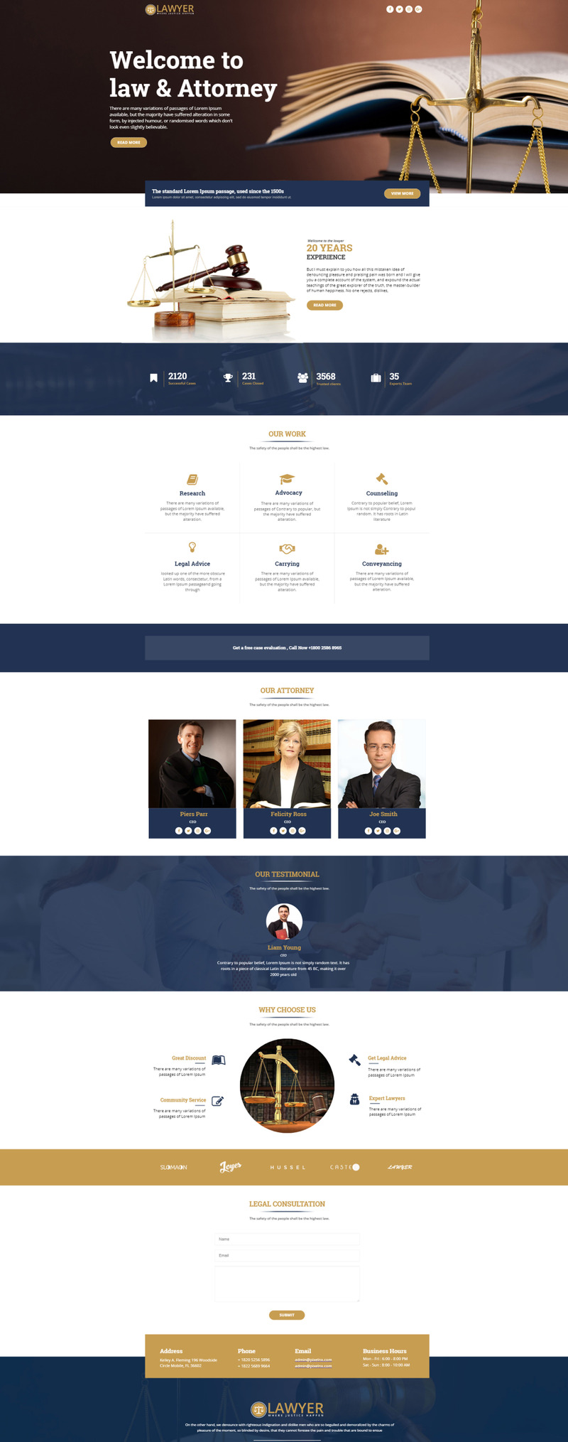 Lawyer - Unbounce Template - Features Image 1
