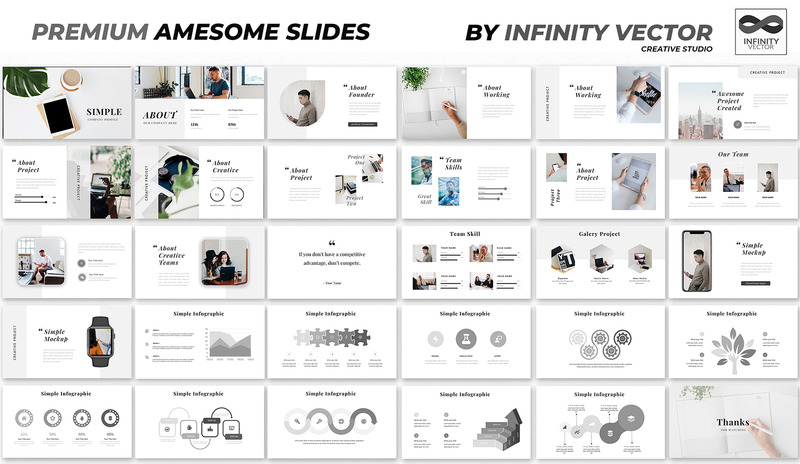 Simple Company - Modello di Keynote - Caratteristiche Immagine 1