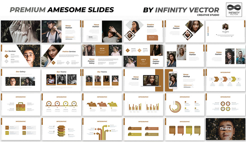 Venus Minimal Google Slides - Caratteristiche Immagine 1