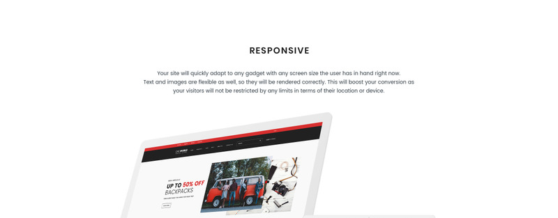 One World - Travel Store Shopify Theme - Features Image 1