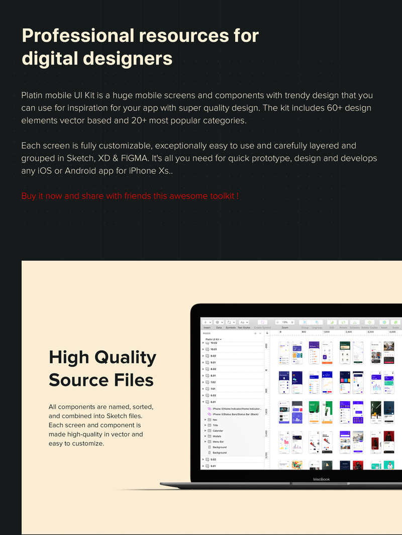 Platin - Mobile App UI Elements - Features Image 2