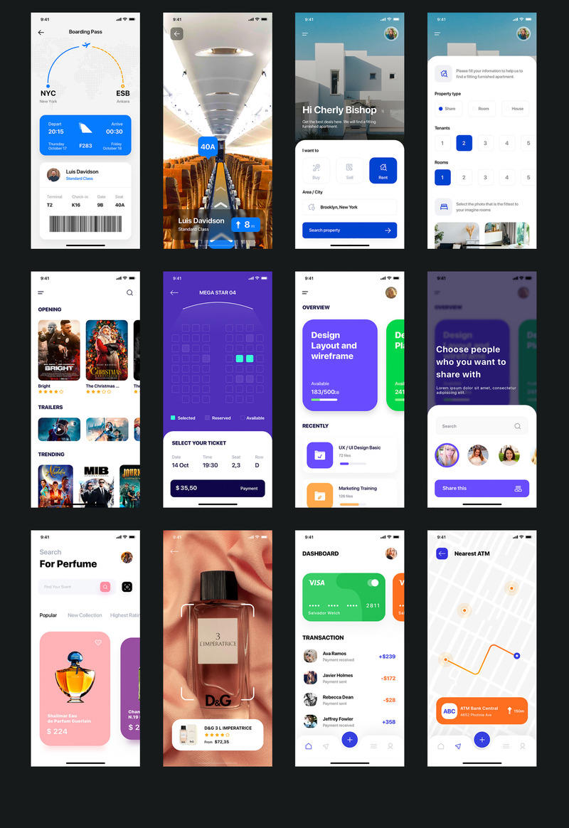 Platin - Mobile App UI Elements - Features Image 7