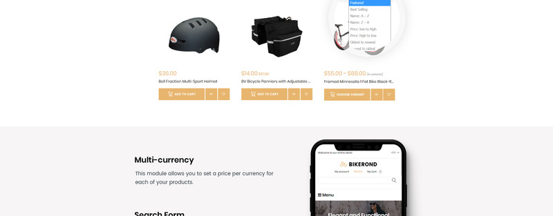 BikeRond - Bike Shop Responsive Shopify Theme - Features Image 4